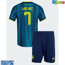 Kolumbija Luis Diaz #7 Gostujuci Dres za djecu SP 2026 Kratak Rukav (+ Kratke hlače)